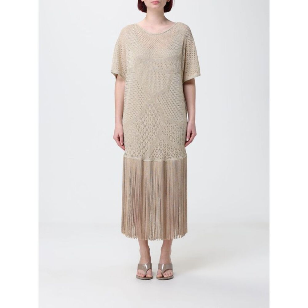 Simona Corsellini Dress Woman Gold